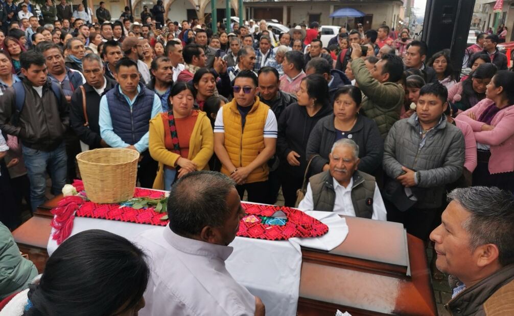 El obispo Rodrigo Aguilar Martínez describió como “terrible” el asesinato del sacerdote Marcelo Pérez Pérez. Foto: Fredy Martín Pérez.