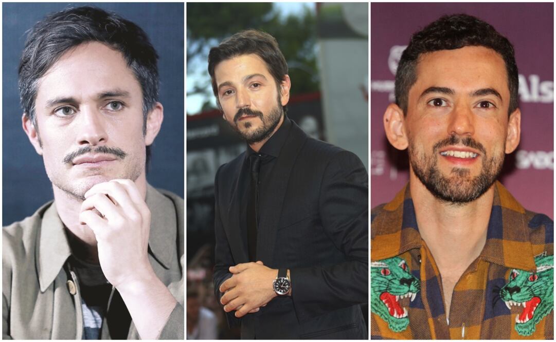 Gael García, Diego Luna y Luis Gerardo Méndez. Fotos: Archivo