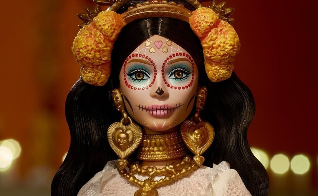 Barbie Día de Muertos 2025. Foto: Especial. Mattel