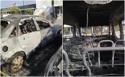 Queman en Culiacán transporte de equipo de softbol de Sonora