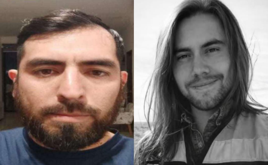 José Castañeda Hernández y Jesús Antonio de la O Valdez, dos de los mineros desaparecidos en Sinaloa (09/02/2026). Foto: Especial