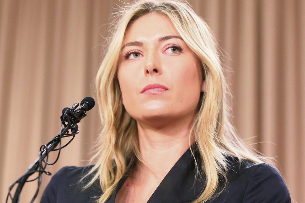 Se descubrió que la tenista Maria Sharapova utilizaba meldonium (DAMIAN DOVARGANES. AP)