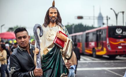 Pese a lluvia, continúa celebración a San Judas Tadeo