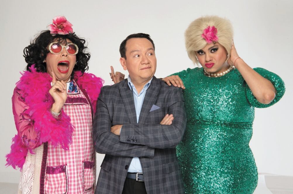 Rosa Concha (izq.) estará acompañado de Gil Barrera y Doña Pepona. Foto/BANDAMAX