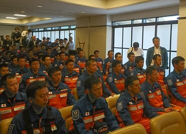 Envía Japón grupo de rescate por sismo en México