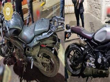 SSC realiza cateo en Iztapalapa; aseguran motocicletas vinculadas a ataque en barbería de Iztacalco