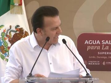 Esteban Villegas, gobernador de Durango califica a AMLO como “un gran presidente"