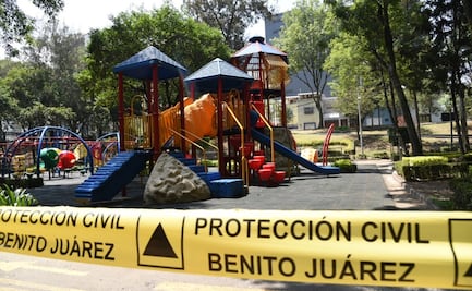 Cierran áreas de 24 parques de la Benito Juárez por coronavirus