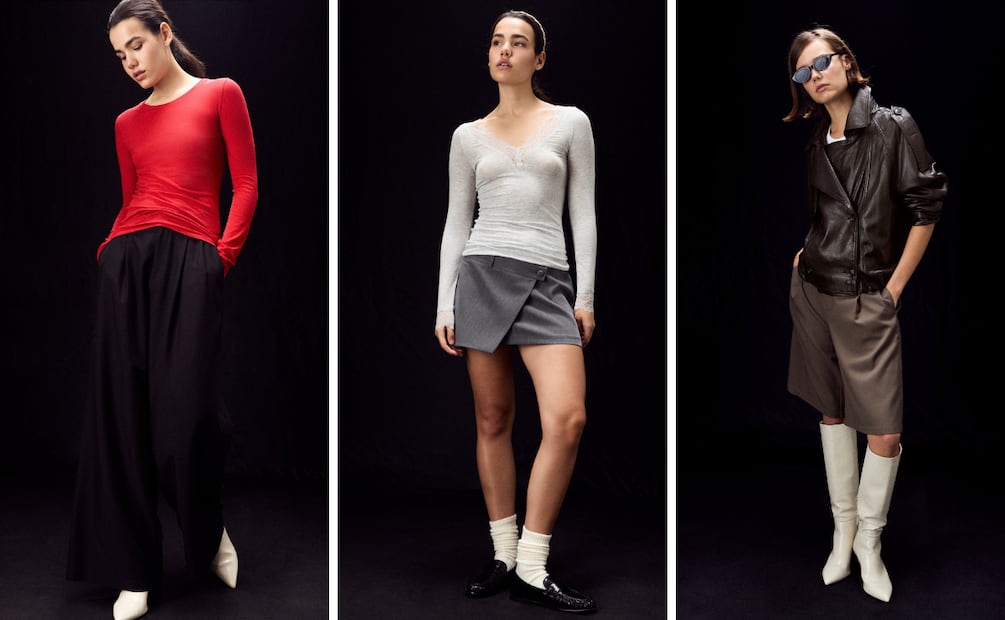 Una cápsula Premium construida alrededor de prendas que aspiran a convertirse en imprescindibles. Foto: Cortesía Stradivarius