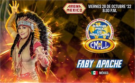 Faby Apache refuerza a las mexicanas en el Grand Prix del CMLL