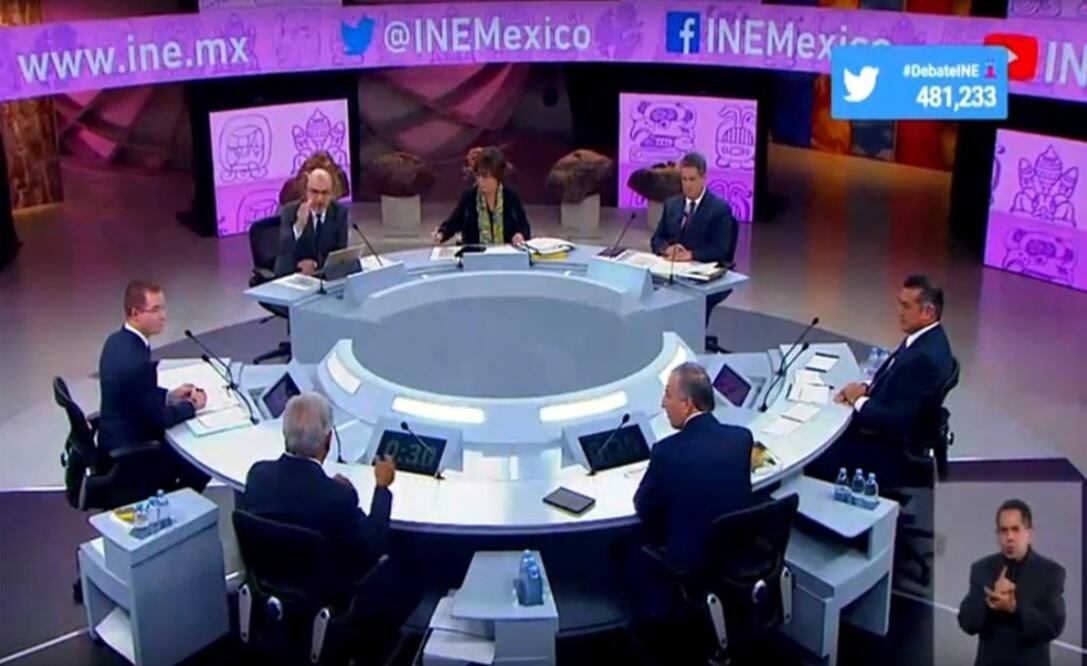 Third presidential debate - Photo: EL UNIVERSAL