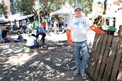 Damnificados del Multifamiliar de Tlalpan recibirán  hogares temporales