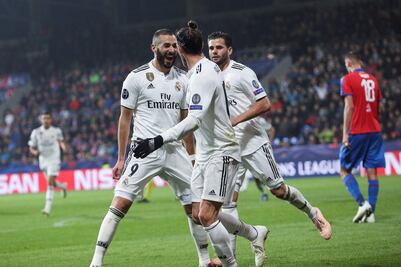 Real Madrid golea de visitante en Champions League
