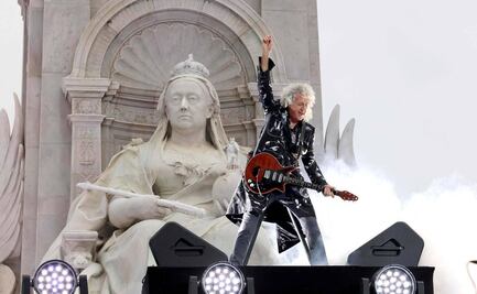 Sin su reina, estrellas dan vida al jubileo de Isabel II