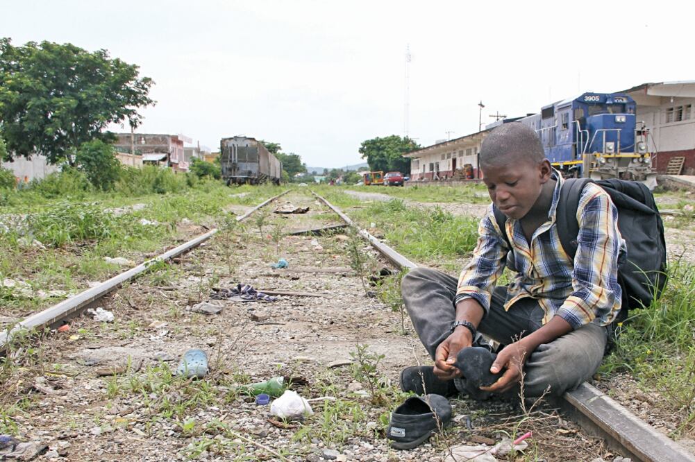 Problema en aumento. El paso de menores de edad por México es un fenómeno creciente en el flujo de más de 400 mil personas al año (ARCHIVO EL UNIVERSAL)
