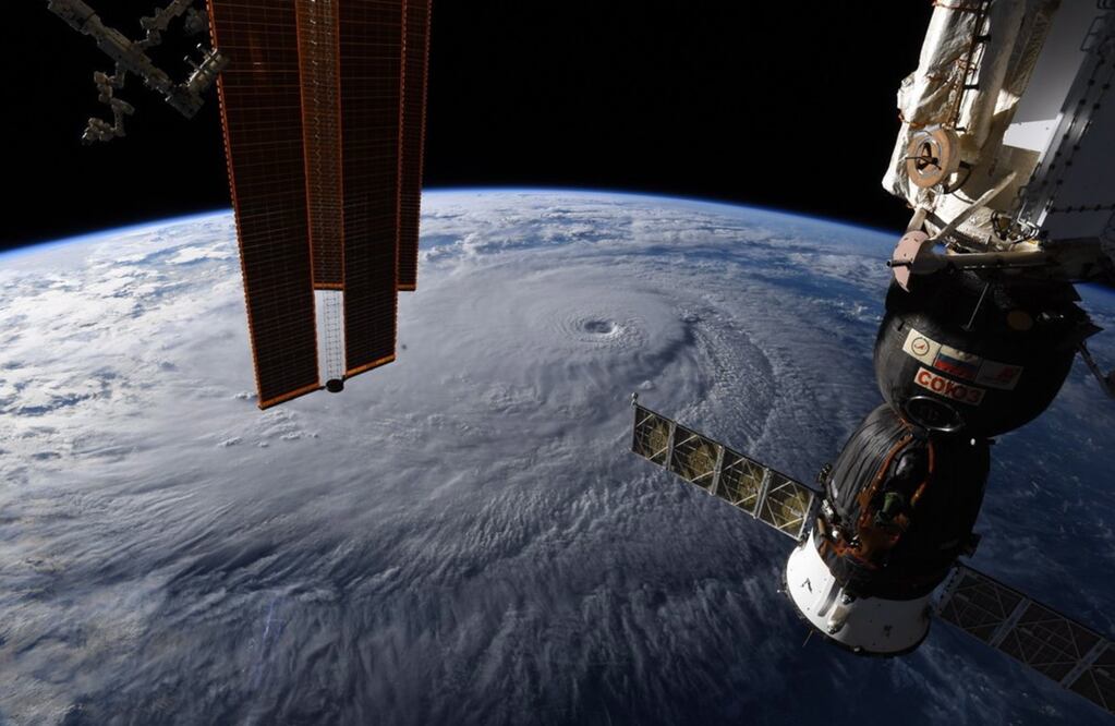 La Estación Espacial Internacional se encuentra a 400 kilómetros encima de nuestro planeta.
Foto: EFE / NASA