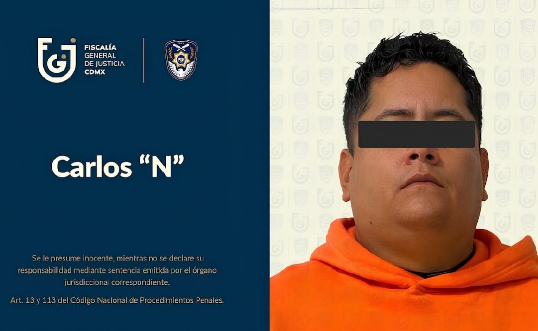 La Fiscalía General de Justicia de la Ciudad de México obtuvo la vinculación a proceso de Carlos “N”, alias "El Ramsés", señalado como probable integrante de La Unión Tepito y presunto homicida. | Foto: Especial.