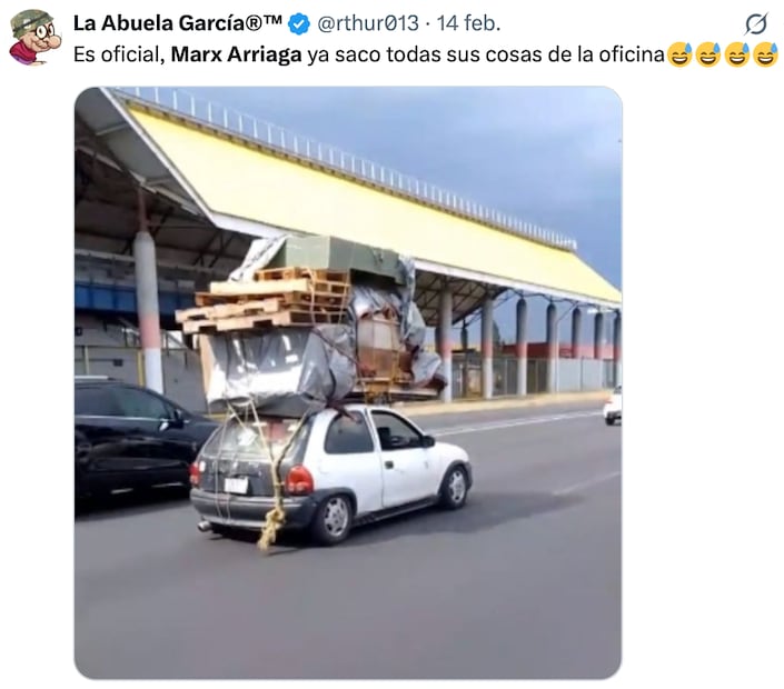 Los mejores memes que dejó la salida de Marx Arriaga de la SEP. Foto: Captura de pantalla