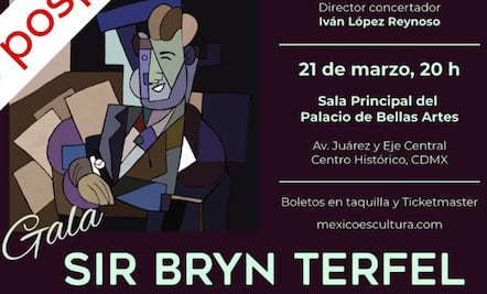 La "Gala Sir Bryn Terfel" se cancela tras ser pospuesta