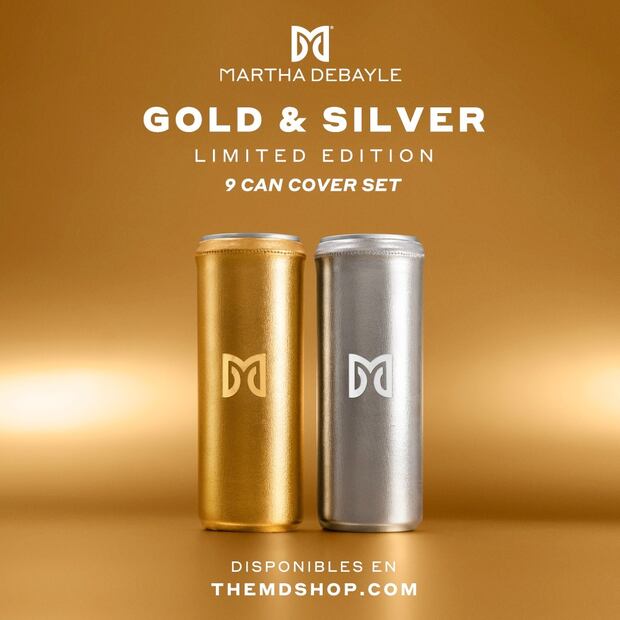 Las fundas para latas se venden en un set de diferentes tamaños. Foto: Martha Debayle Shop