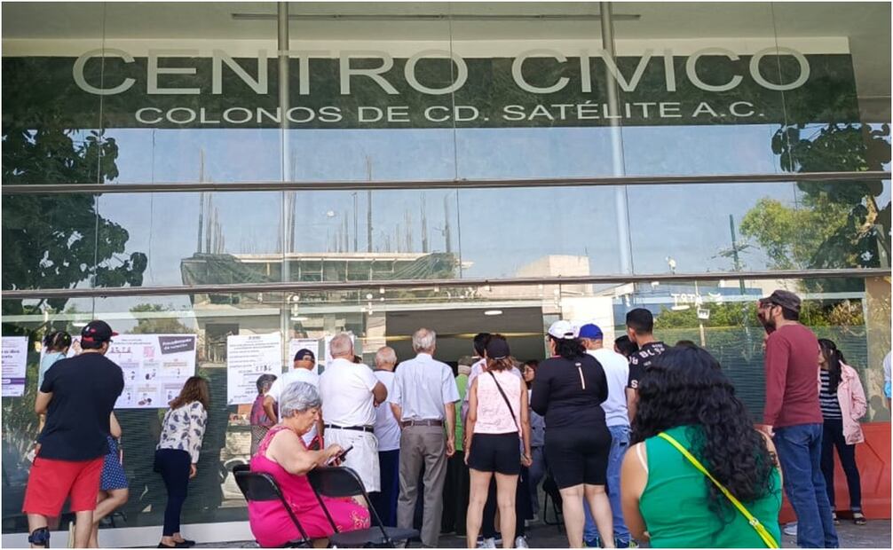 Casillas en CD. Satélite. Foto: Rebeca Jiménez