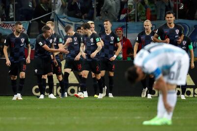 Argentina pierde ante Croacia y deja en suspenso su clasificación