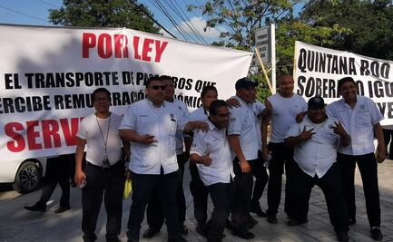 Tribunal aplaza resolución sobre situación de Uber en Quintana Roo; taxistas concluyen protestas