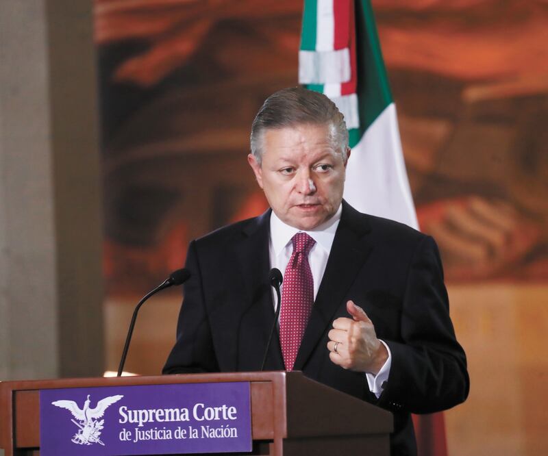 El presidente busca extender dos años el mandato de Arturo Zaldívar, titular de la Suprema Corte y de la Judicatura Federal. Foto: ARCHIVO EL UNIVERSAL