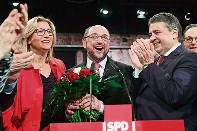 Schulz, el rival que desafiará a Merkel
