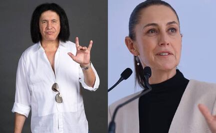 Gene Simmons, integrante de Kiss, agradece a Claudia Sheinbaum por mandar ayuda a Los Ángeles