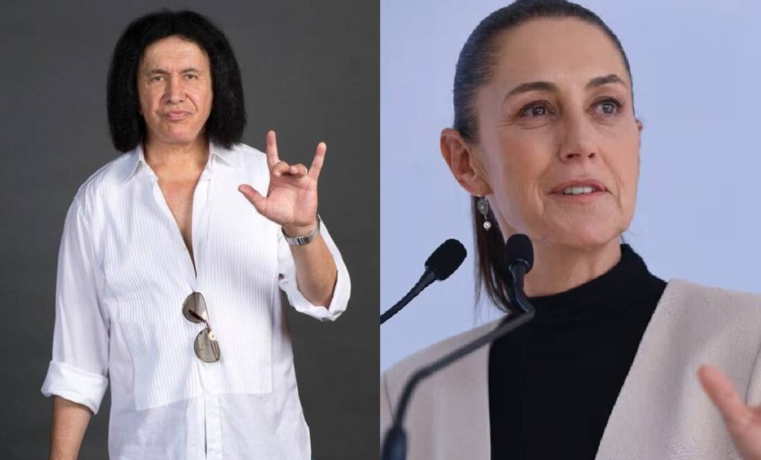 El rockero agradeció a la presidenta mexicana. Foto: Instagram, EL UNIVERSAL.