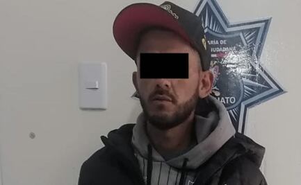 Cae sujeto implicado en múltiples robos a tiendas de conveniencia y motocicletas en tres municipios de Guanajuato