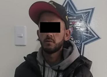 Cae sujeto implicado en múltiples robos a tiendas de conveniencia y motocicletas en tres municipios de Guanajuato