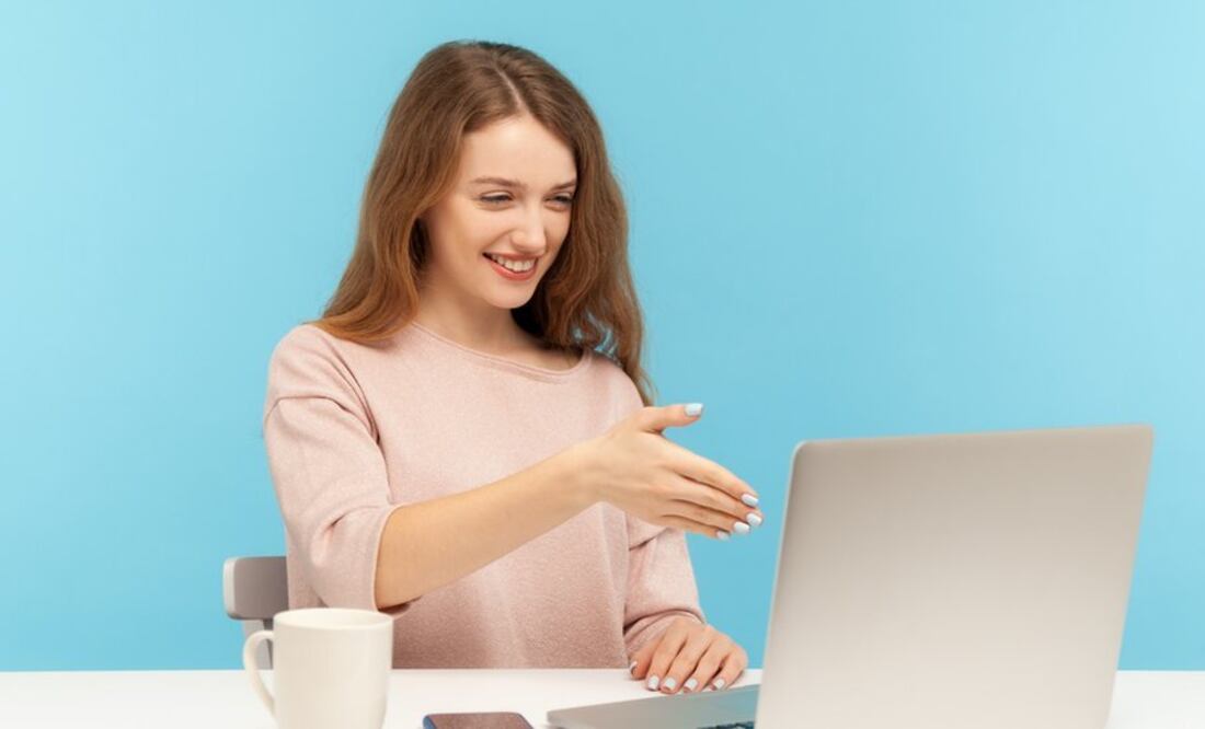 Muéstrate natural, usa tu lenguaje corporal como lo harías cara a cara