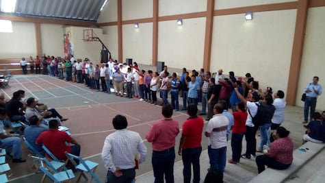 Sección 22 analiza boicot contra actos de Alejandro Murat