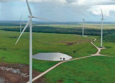 Gobernador de Yucatán inaugura parque eólico de Tizimín