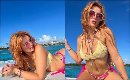 Así disfruta Bella Thorne sus vacaciones en Cancún 