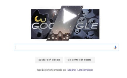 Google celebra Halloween con doodle