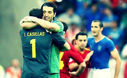 "Mereces todo lo bueno, amigo": Casillas a Buffon 