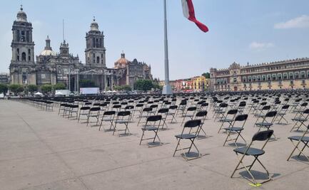 Zócalo de CDMX se reporta listo para el "Lectódromo"; Gobierno capitalino espera asistencia de 5 mil personas