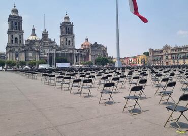 Zócalo de CDMX se reporta listo para el "Lectódromo"; Gobierno capitalino espera asistencia de 5 mil personas