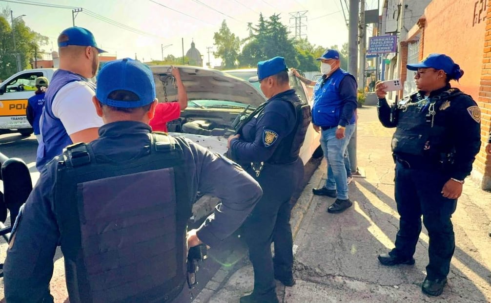 Coyoacán mantiene alta percepción de seguridad; retiran 421 vehículos abandonados.
Foto: Especial.