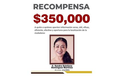 Oaxaca y Veracruz ofrecen recompensa por información de activista Sandra Domínguez; está desaparecida desde el 4 de octubre