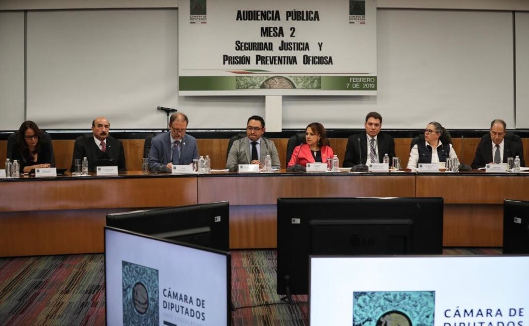 Audiencia Pública en la Cámara de Diputados. Foto: Juan Carlos Reyes/EL UNIVERSAL 