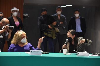 "Enloqueces" grita diputada de Morena a su compañera al frenar Ley de la FGR