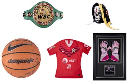 Desde playeras del América y un traje de La Parka, en subasta para combatir el Covid-19