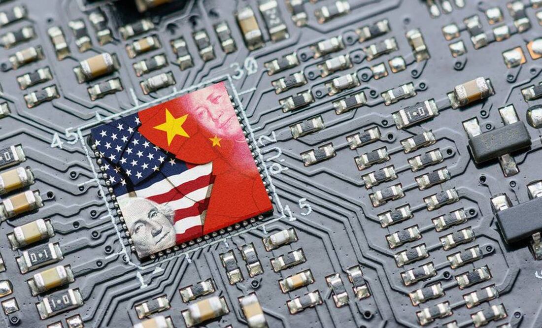 Las restricciones se suman a las anunciadas en 2023 sobre la exportación de ciertos chips de IA a China, un país al que Estados Unidos ve como un competidor estratégico. Foto: Archivo EL UNIVERSAL