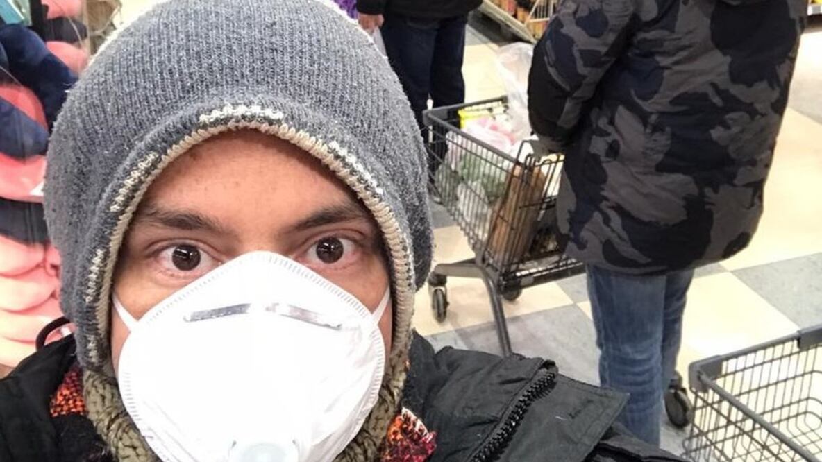 BBC Daniel Stamatis es un arquitecto mexicano que vive en Wuhan desde hace cuatro años.