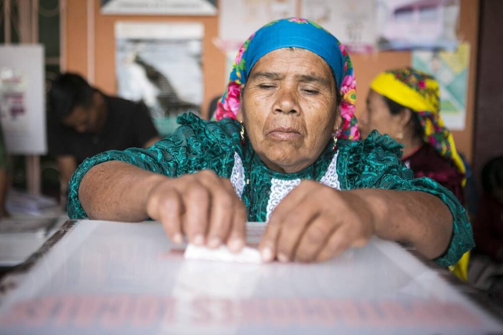 El voto de las mujeres en México