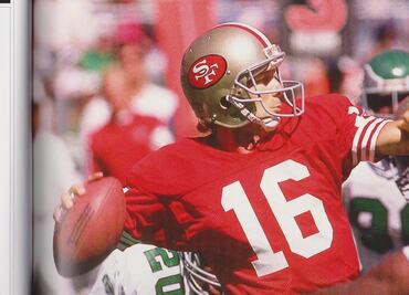 Venta millonaria de jersey de Joe Montana, rompe la marca de Tom Brady